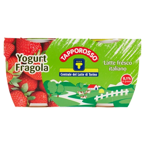 Yogurt Magro alla Fragola, 2x125 g